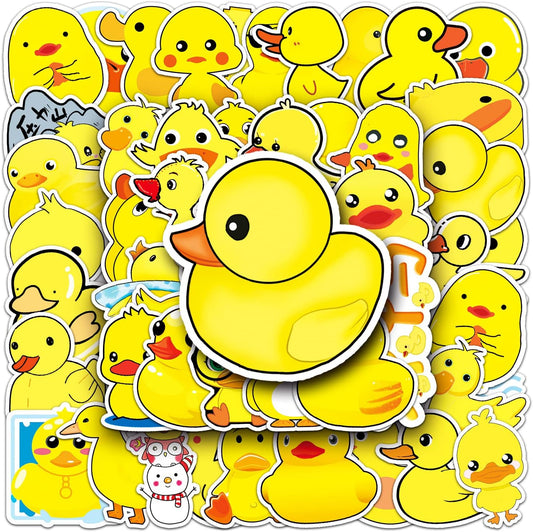 Yellow Duck Sticker Pack - 500 pack